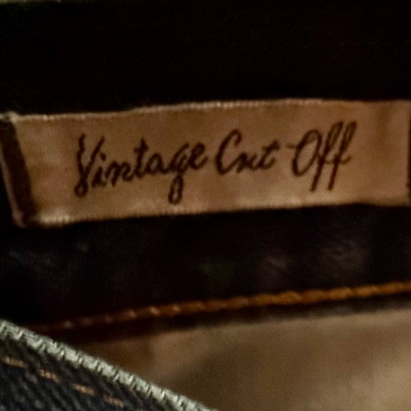 ☮️DENIM & SUPPLY☮️VINTAGE CUT OFFS - Picture 6 of 7
